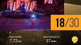 #18. 138,3 км / 200 км. Saint Petersburg Open 2019. Д.Медведев - Е.Донской