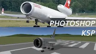 Recreating Cursed Airplanes in Kerbal Space Program