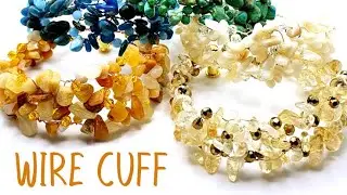 Wire Cuff Bracelet - Day 2 - 12 Days of Christmas Makes