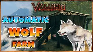 Automatic Wolf Farm 🐺 |  Automatically Breeds and Kills Wolves  |  Valheim