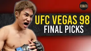 UFC VEGAS 98 FINAL PICKS | DRAFTKINGS UFC PICKS