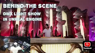 How I Play: DJ, VJ and Lightman in my Unreal Engine 5 Virtual music festival