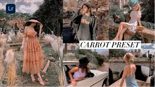 How to edit Carrot Lightroom Preset | Mobile Tutorial Free DNG | Carrot Preset