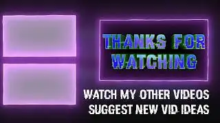 End Screen Outro - Wavy - Purple - Tech, Tips, and Creativity