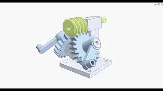 0101 - Worm drive of two wheels