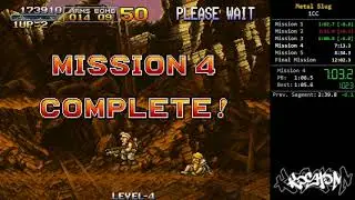 [OBSOLETE] Metal Slug (Arcade) No Miss speedrun in 11:47