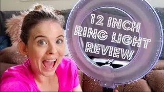 AFFORDABLE 12 INCH RING LIGHT UNBOXING & REVIEW