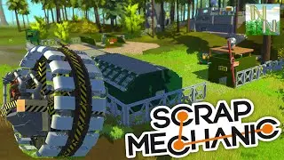 Моно Колесо, Военная база [ Scrap Mechanic ] Ваши Постройки 0.1.28