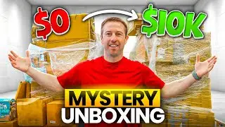 I Paid $700 for a HUGE Amazon Returns Pallet! Unboxing $____ in Mystery Items...