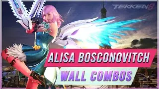 【Tekken 8 Alisa】Combo guide part 2: wall combos & carry