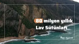 Güzelcehisar Lav Sütunları Bartın (80 Milyon Yıllık)