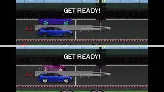 Stock Audi RS6 vs 2300HP RS6 - Top Speed, Acceleration and 1/4th mile - Pixel Car Racer