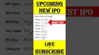 Shelter Pharma IPO Review | Shelter Pharma IPO GMP | Shelter Pharma Limited IPO | 