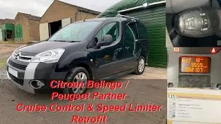 Citroen Berlingo B9 Retrofit Cruise Control & Speed Limiter