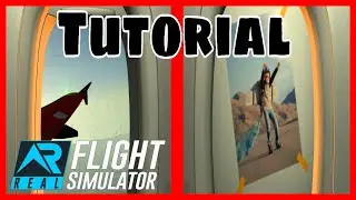 Tutorial How to close the window in passenger view in Real Flight Simulator