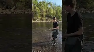 Первая рыба В ЖИЗНИ. Эмоции 