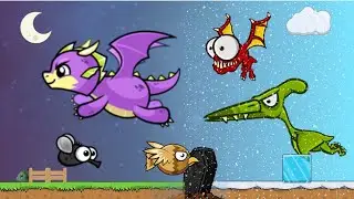 Fly to Die | When you try to evolve into a better creature | Evoworld.io Gameplay