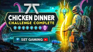 7 Chicken Dinner Challenge | Trial of Fury Achievement | BGMI & PUBG MOBILE ( Master Of Raging Sea)