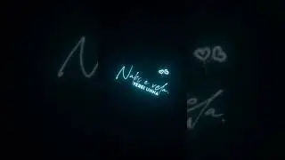 Nenu Nuvvantu Song Black Screen Lyrics WhatsApp Status | Orange Movie Songs WhatsApp Status