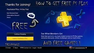 How To Get Free Monthly PlayStation Games  + Free PS Plus ! ( Destiny 2 , Black Ops 3 etc ... )