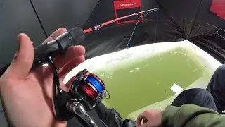 Sight Fishing For Aggressive Splake ! (Hybrid Trout)