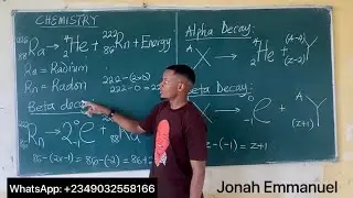 Radioactivity (JAMB CHEMISTRY) | Types of Radiation | Alpha & Beta Decay | Nuclear Fission & Fusion