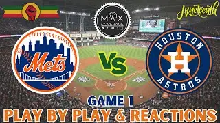 New York Mets vs Houston Astros | LIVE Play-By-Play & Reactions (6/19/23)