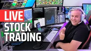 LIVE: Trading Stocks | $ONCO $DUO $IONQ