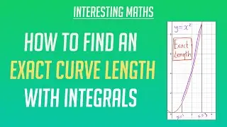 How to calculate the Exact Length of a Curve with Integrals