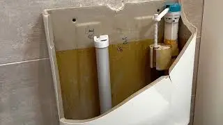 Inodoro Teka pegado con silicona a la pared ( se cae el piso y sigue pegado a la pared) jejeje