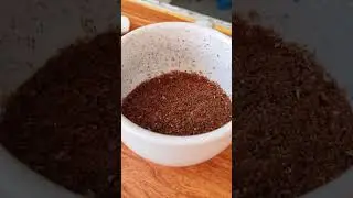 Probando el café Cherito
