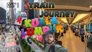 Malaysia Day 1 Vlog Malayalam  Train Experience #malaysia (kuala lumpur) zainu_zac 2025