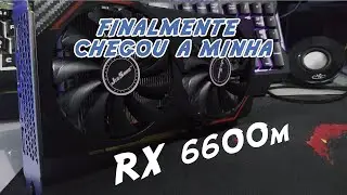 Chegou a minha RX6600m , abrindo o pacote o.o
