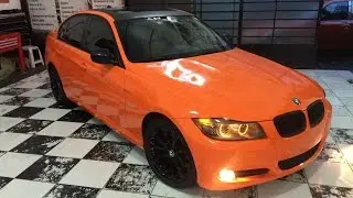 Timelapse envelopamento BMW 325I