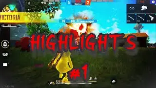 HIGHLIGHTS #1 | FREE FIRE | 4VS4 | 1VS1 | DON INGE