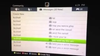 Boot messages