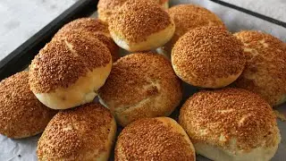 DIŞI ÇITIR ÇITIR İÇİ YUMUŞACIK PUF PUF KABARAN | SUSAMLI POĞAÇA | MUHTEŞEM LEZZET