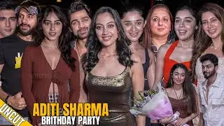 UNCUT - Aditi Sharma Brithday Party | Abhishek Kumar, , Karan Veer Mehra, Aditi Sharma And Many More