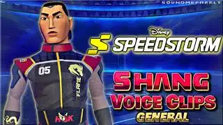All Li Shang General Voice Clips • Disney Speedstorm • All Voice Lines • 2023 (BD Wong)