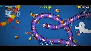 Wormszone.io Biggest Rabbit Snake 🐍 || saap wala game|| 135 snake defeated|| #wormszone #foryou