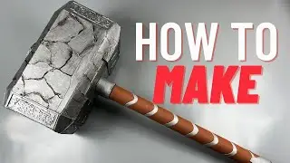 How To Make  Legends series mighty Thor Mjolnir Hammer |Diy Legends Thor Mjolnir Electronic Hammer'