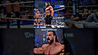 🥵AJ Styles vs Drew McIntyre🤬 #shorts