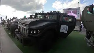 Бронеавтомобиль «Тигр Next» на международной выставке Армия 2019
