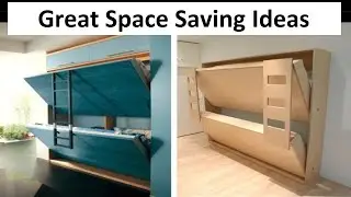 Amazing Space Saving Furniture Hidden In Wall