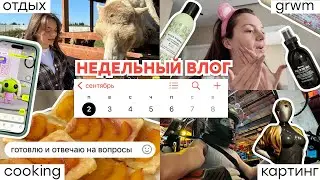 🍂 GRWM and relaxation: Autumn vlog, goose restaurant 🪿, cooking 🍜 + answering questions 💬🙇‍♀️