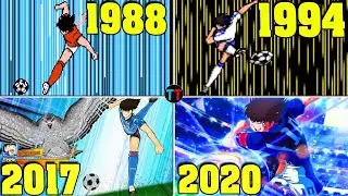 Evolution Of Drive Shot (Tsubasa Game) (1988-2020)