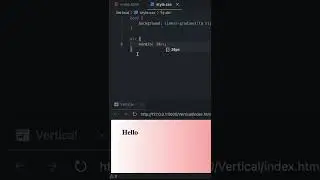 How To Create Vertical Heading Using HTML & CSS 