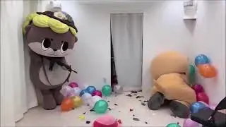 Chiitan - Machine Gun - Balloons (and a Bat).