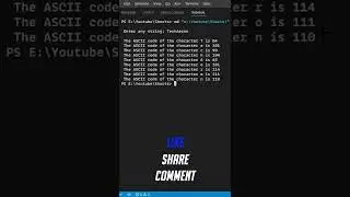 Print ASCII value of string in C Programming||C language tutorial📘💻 