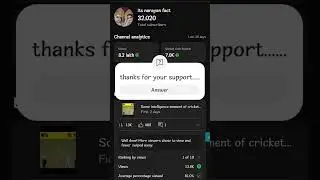 Thanks for your support 32k..#short